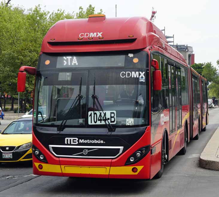 MB Metrobus Volvo 7300 biartic 1044